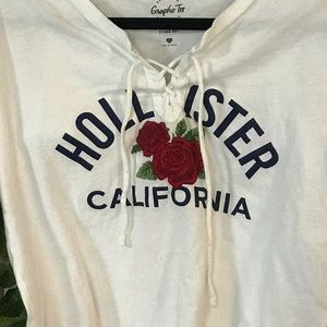 Long sleeved graphic tee